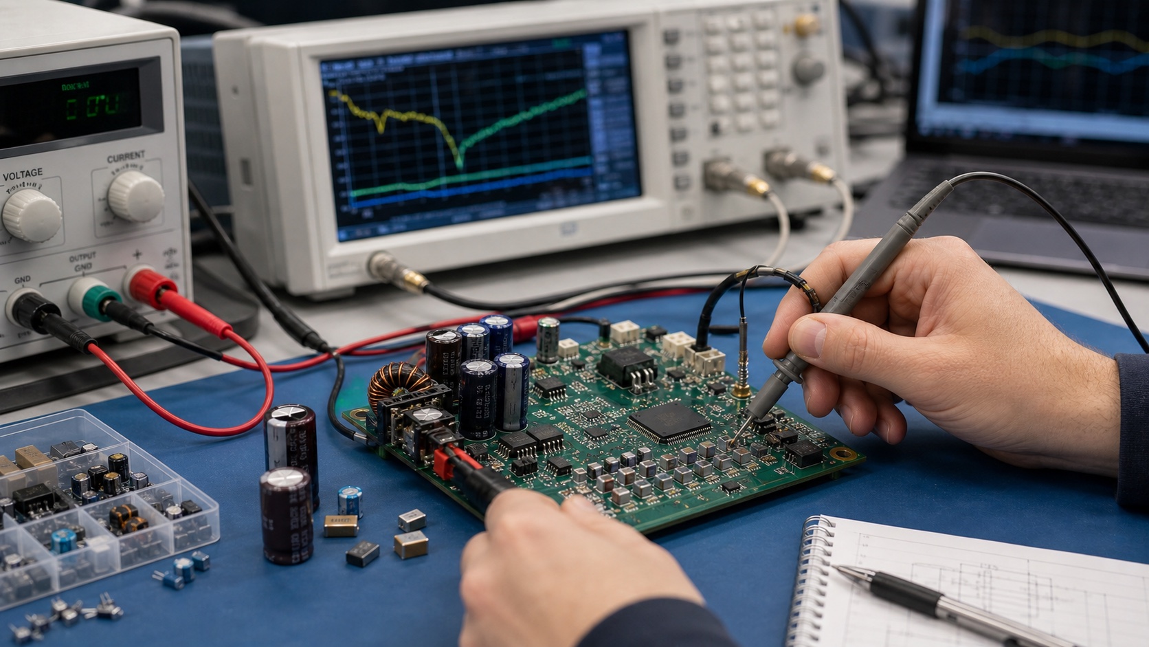 Pdn impedance measurement